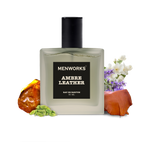 Menworks Ambre Leather Perfume – Oud Leather Fragrance for Men, Bold & Intense 25% Oil EDP