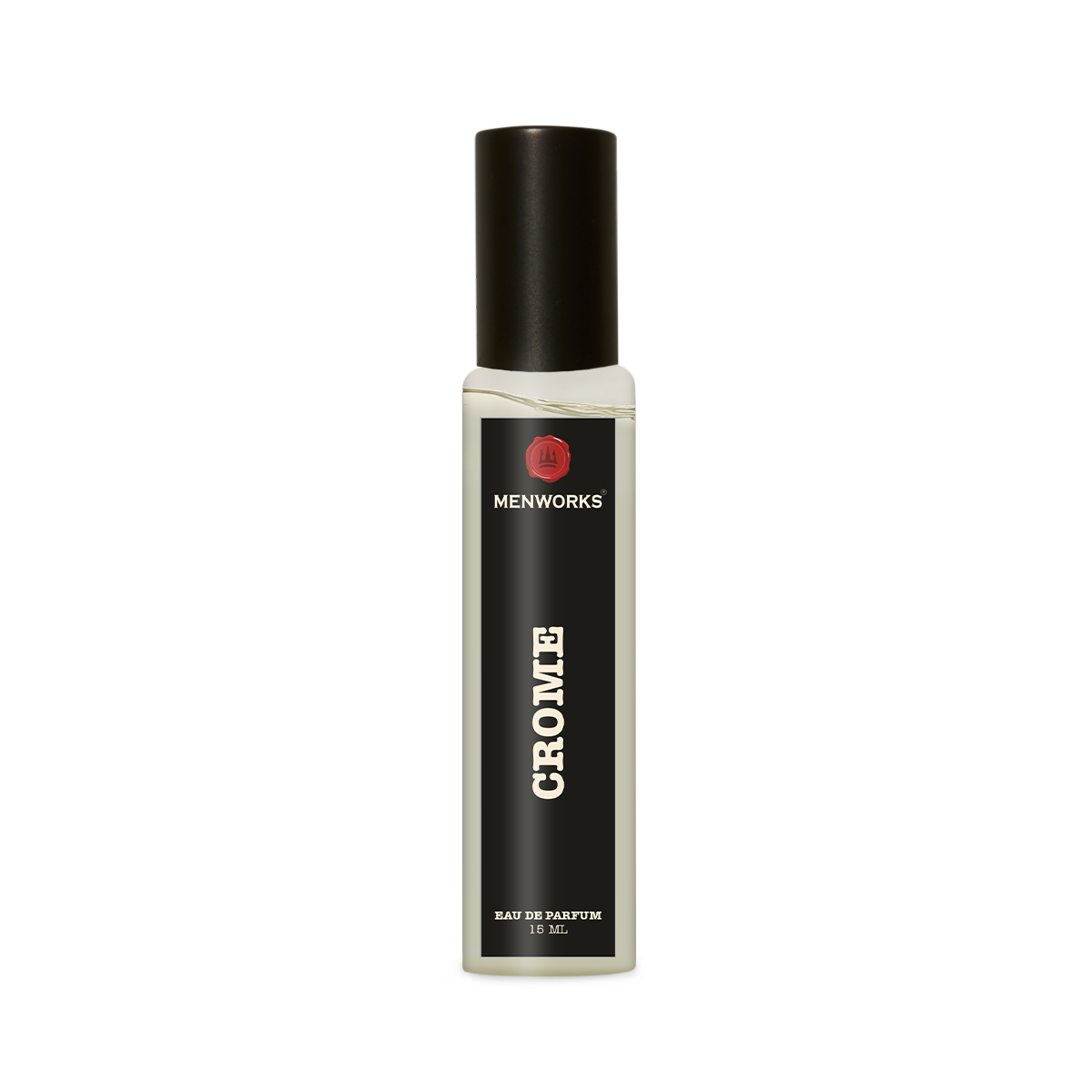Menworks Crome Perfume – Sporty Aquatic Spicy Scent for Men, Energetic Long Lasting Eau de Parfum 15ml