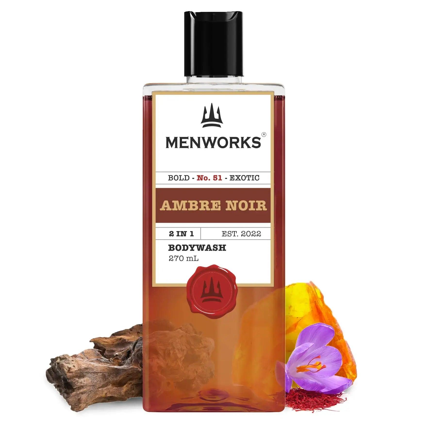 Ambre Noir Body Wash | Oud Amber Woody | 270ml (Copy) Menworks