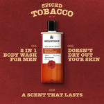 Spiced Tobacco Body Wash | Tobacco Woody Spicy | 270ml Menworks