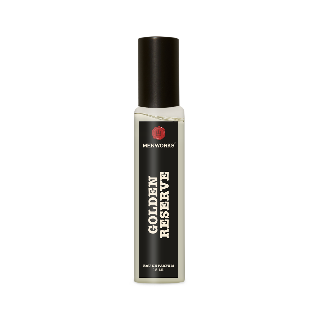 Menworks Golden Reserve – Sweet Gourmand Perfume for Men, Rich Warm Long Lasting Fragrance 15ml