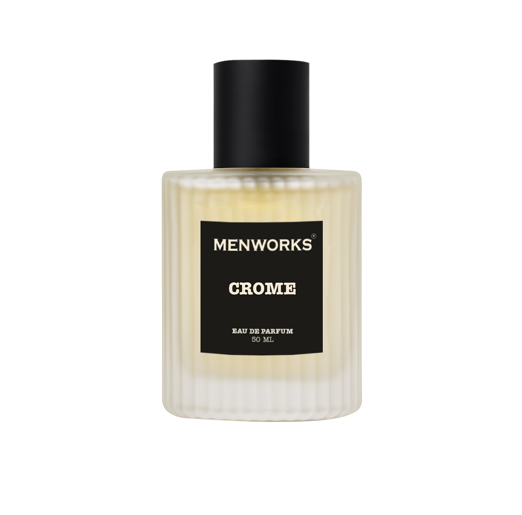 Menworks Crome Perfume | Aquatic Fresh Spicy | Eau De Parfum (25% oil Conc.)