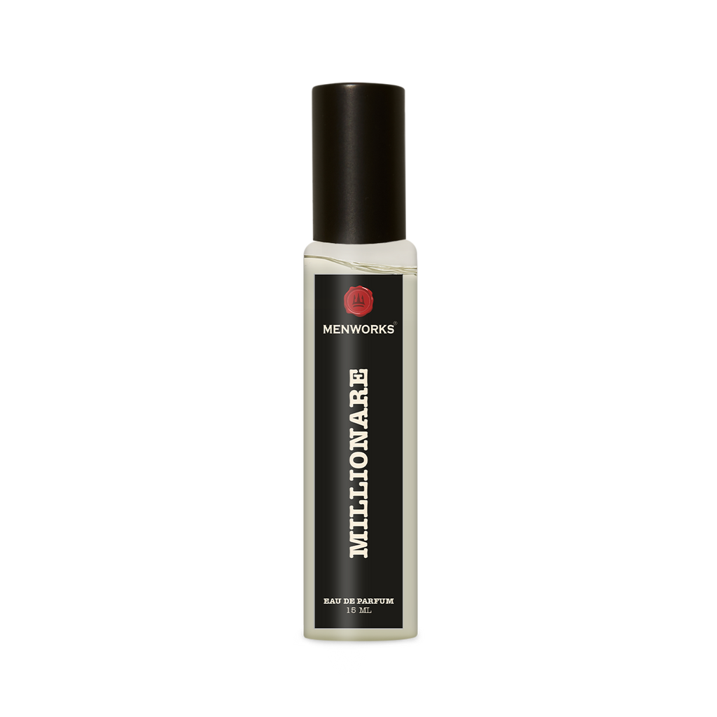 Menworks Millionare Perfume – Sweet Gourmand Scent for Men, Addictive Long Wear Eau de Parfum 15ml