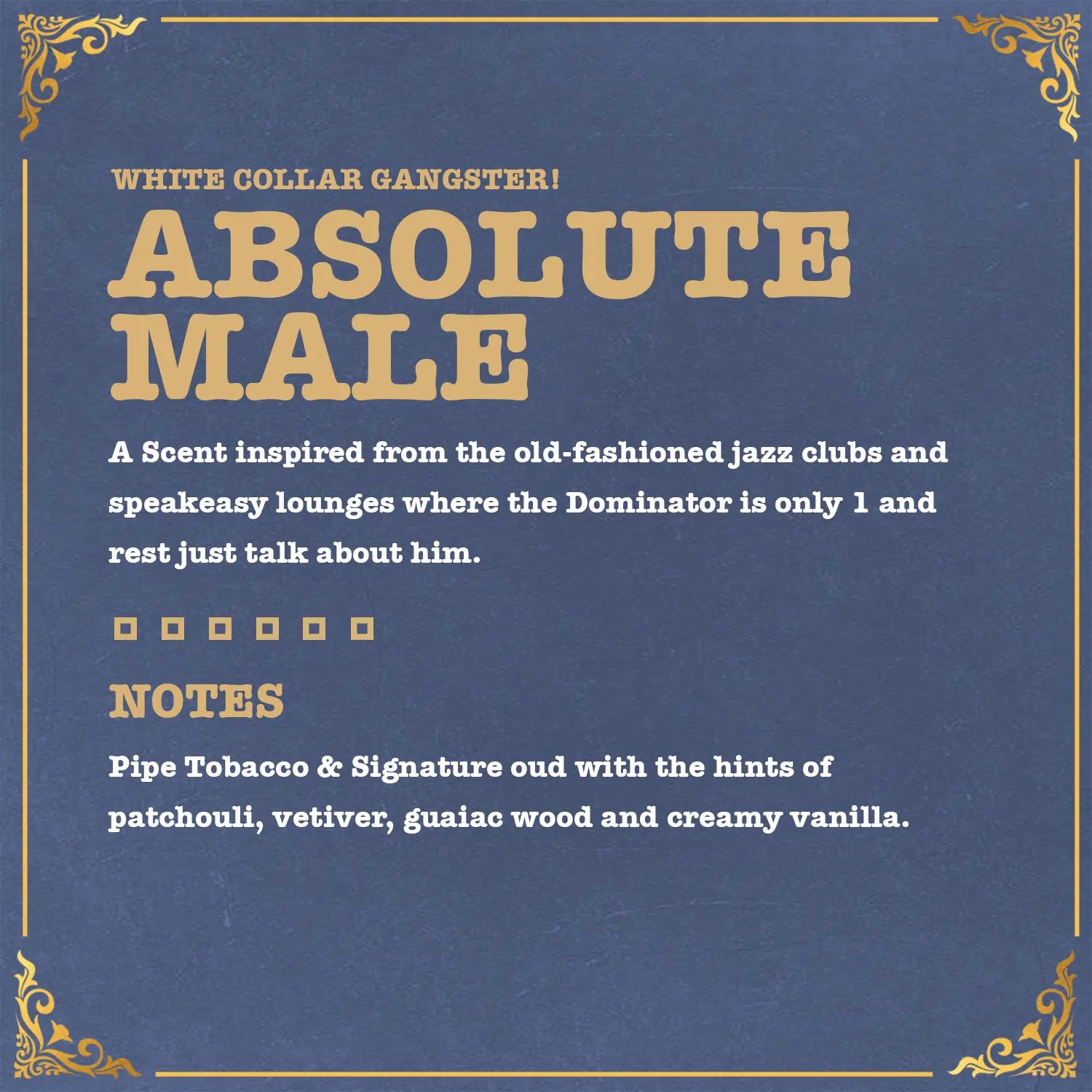 Menworks Absolute Male Perfume | Vanilla Fruity Spicy | 100 ml Menworks