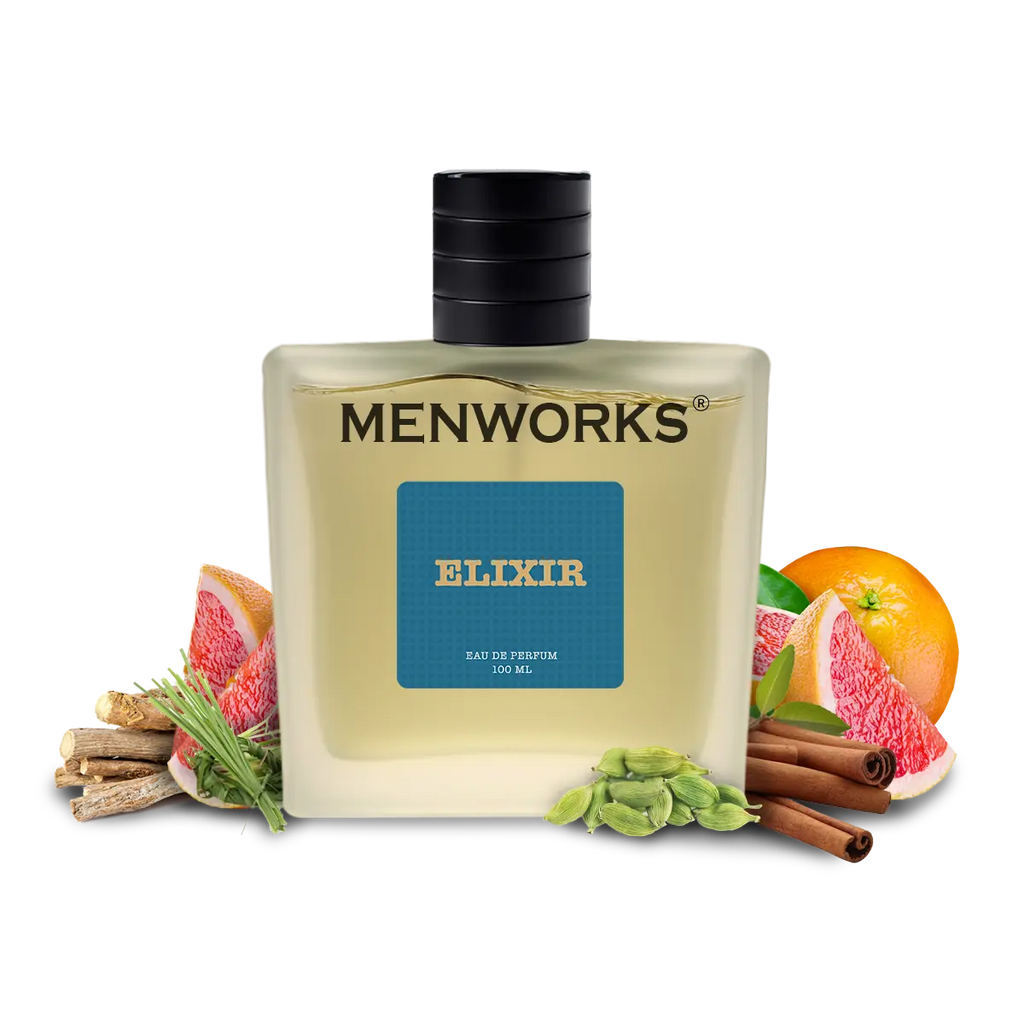 Menworks Elixir Perfume | Woody Warm Fresh Spicy | 100 ml Menworks