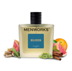 Menworks Elixir Perfume | Woody Warm Fresh Spicy | 100 ml Menworks