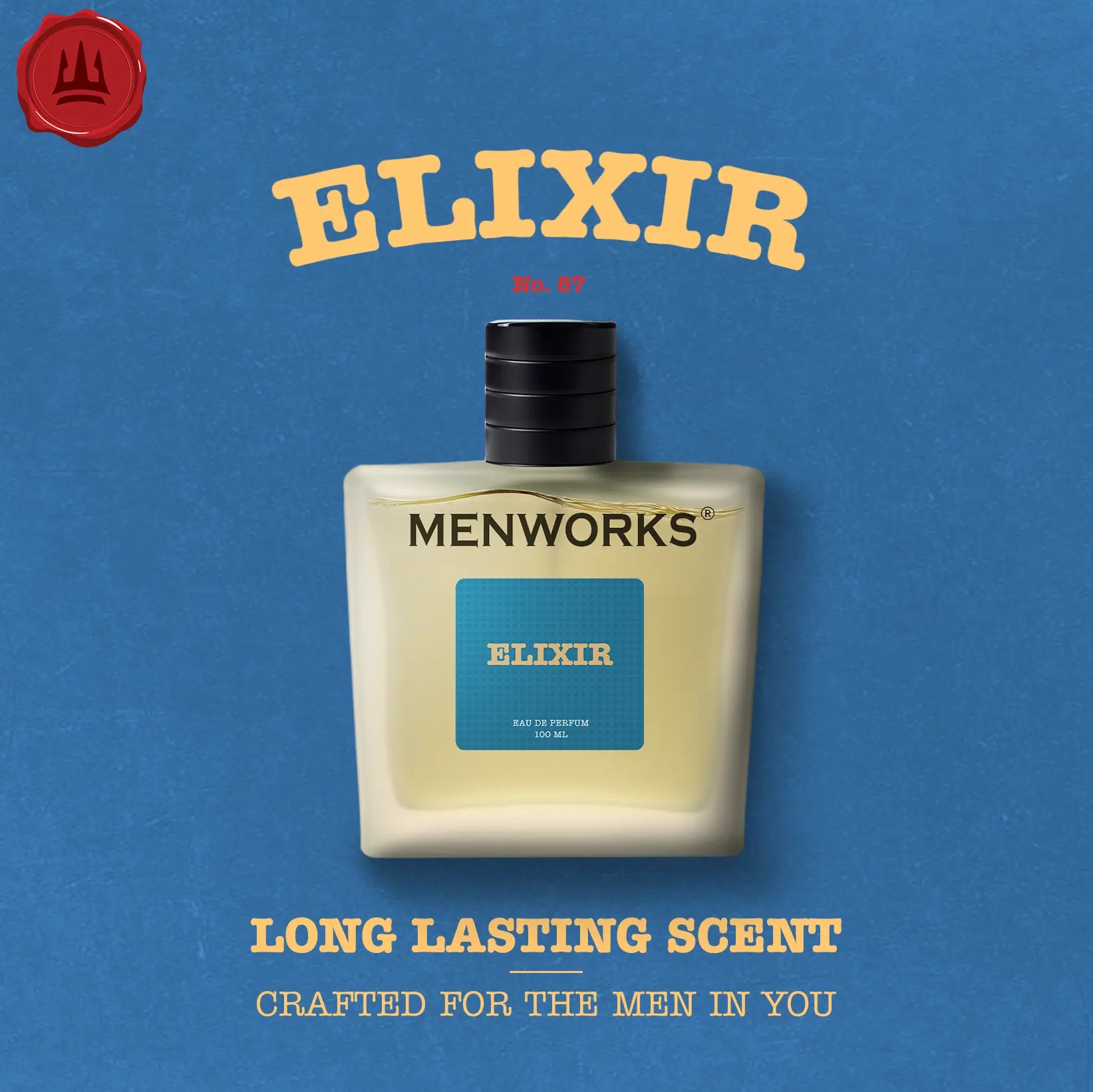 Menworks Elixir Perfume | Woody Warm Fresh Spicy | 100 ml Menworks