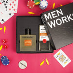 Menworks Gift Box Italian Suede Combo (Body wash 270 ml+ Perfume 100 ml) Menworks