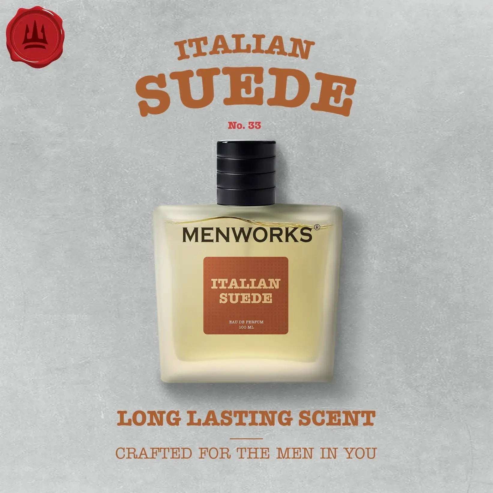 Menworks Italian Suede Combo (Body wash 270 ml+ Perfume 100 ml) Menworks