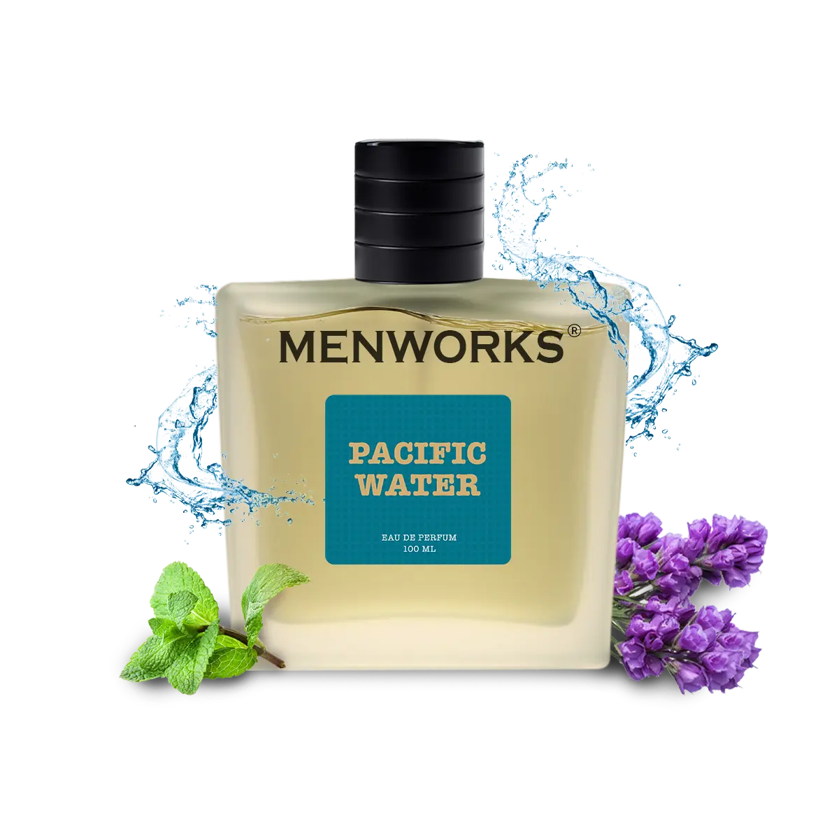 Menworks Pacific Water Perfume | Aquatic Fresh Spicy | 100 ml Menworks