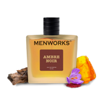 Menworks® Ambre Noir Perfume |Amber Woody Incense| 100ml Menworks ombre nomade perfume