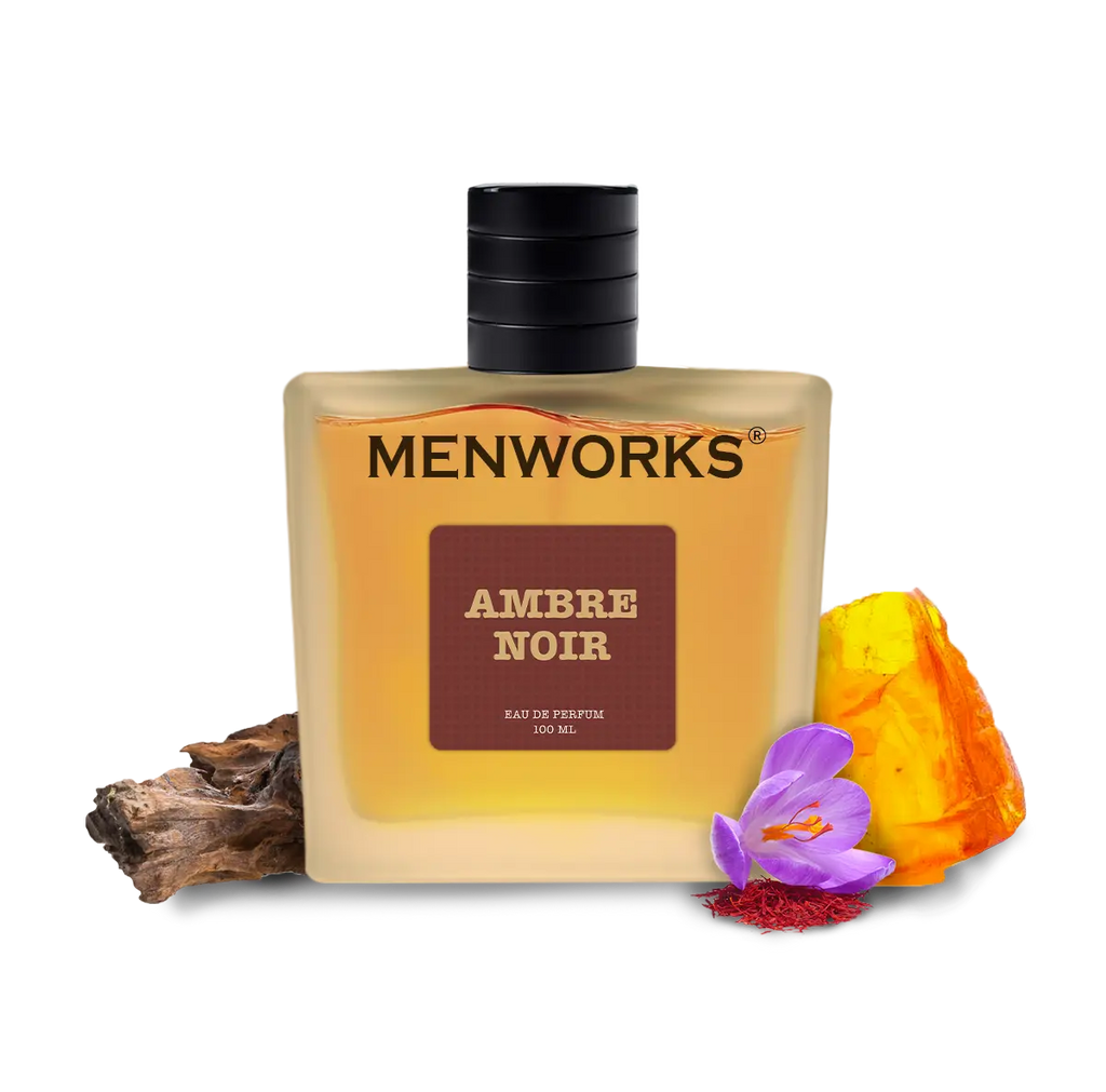 Menworks® Ambre Noir Perfume |Amber Woody Incense| 100ml Menworks ombre nomade perfume