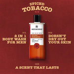 Menworks® Spiced Tobacco Combo (Body wash 270 ml+ Perfume 100 ml) Menworks