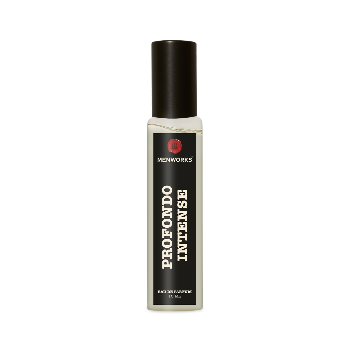 Menworks Profondo Intense – Fresh Aquatic Aromatic Perfume for Men, Long Lasting EDP 25% Oil 15ml