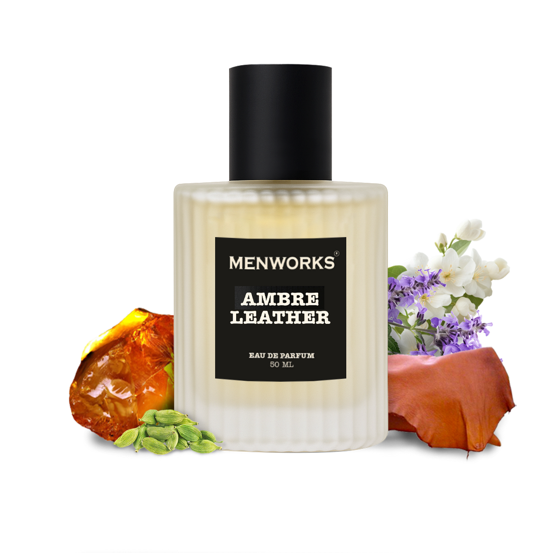Menworks Ambre Leather bottle