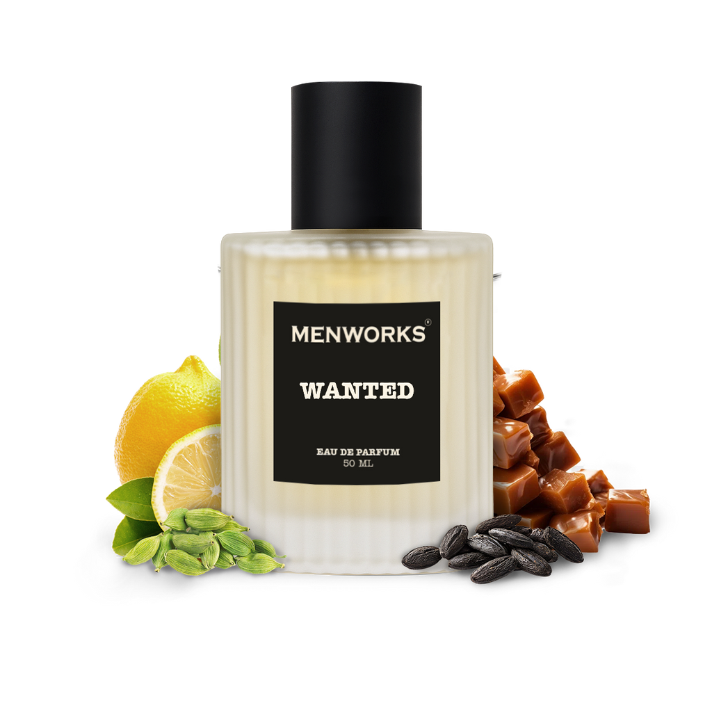 Menworks Wanted Perfume | Gourmand Sweet Sensual | Eau De Parfum (25% oil Conc.)
