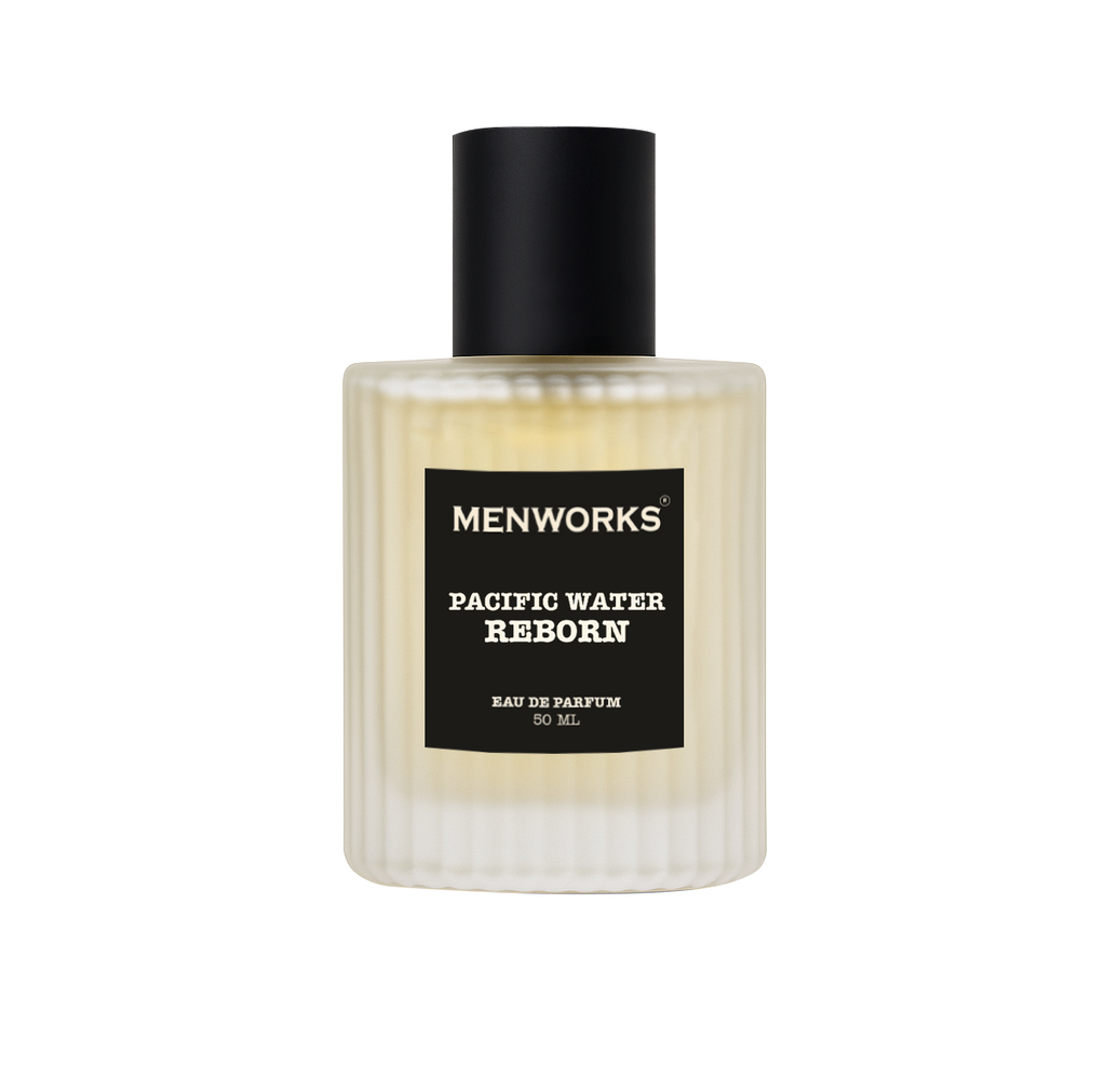 Menworks Pacific Water Reborn Perfume | Fresh Green Earthy | Eau De Parfum (25% oil Conc.)