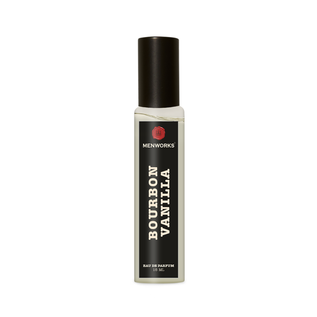Menworks Bourbon Vanilla Perfume | Sweet Spicy Seductive| Eau De Parfum (25% oil Conc.)