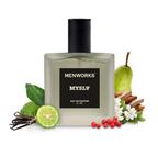 Menworks Myslv Perfume – Citrus Musky Fresh Perfume for Men, Everyday EDP 25% Oil Concentration