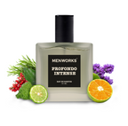 Menworks Profondo Intense – Fresh Aquatic Aromatic Perfume for Men, Long Lasting EDP 25% Oil