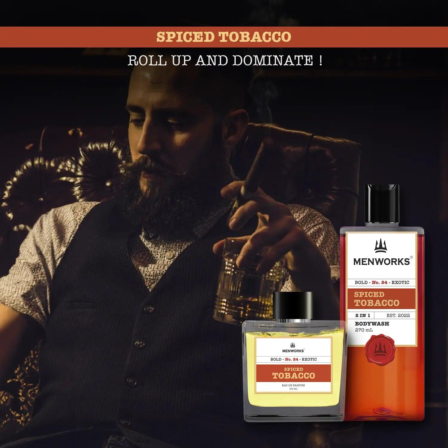 Spiced Tobacco Perfume | Woody Spicy| 100ml Menworks